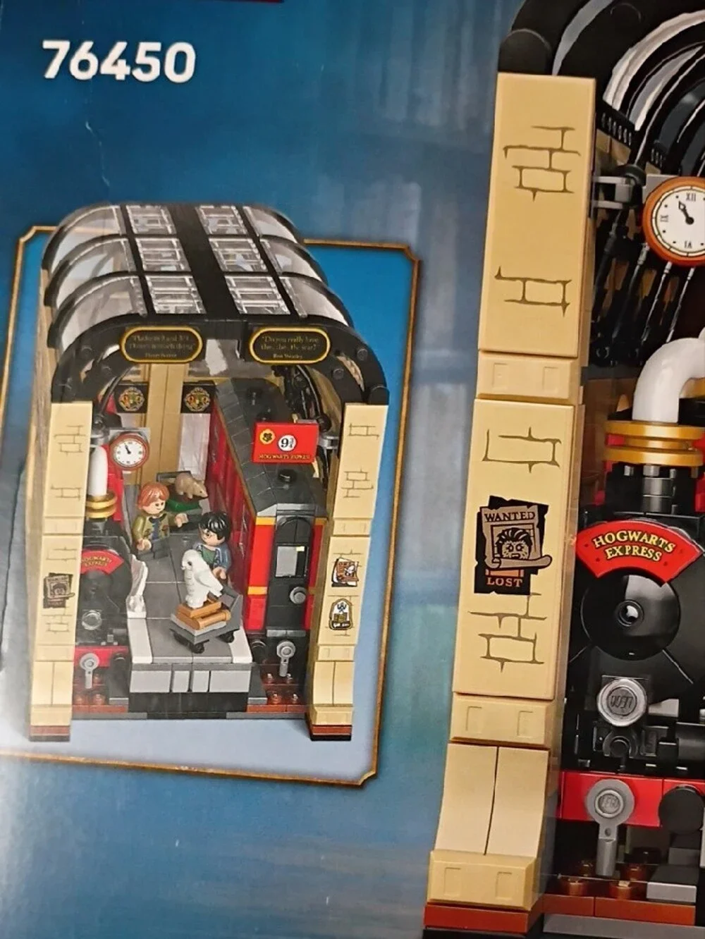 LEGO Harry Potter 76450 Hogwarts Express Book Nook